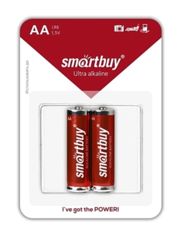 Батарейка алкалиновая SmartTrack Atlant LR6/2B STBA-2A02B - 2 шт