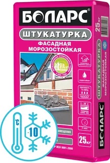 Боларс штукатурка 25 кг. Штукатурка цементная Боларс фасадная 25 кг. Штукатурка фасадная морозостойкая. Морозостойкость штукатурки. Цемент Актив для наружных работ.