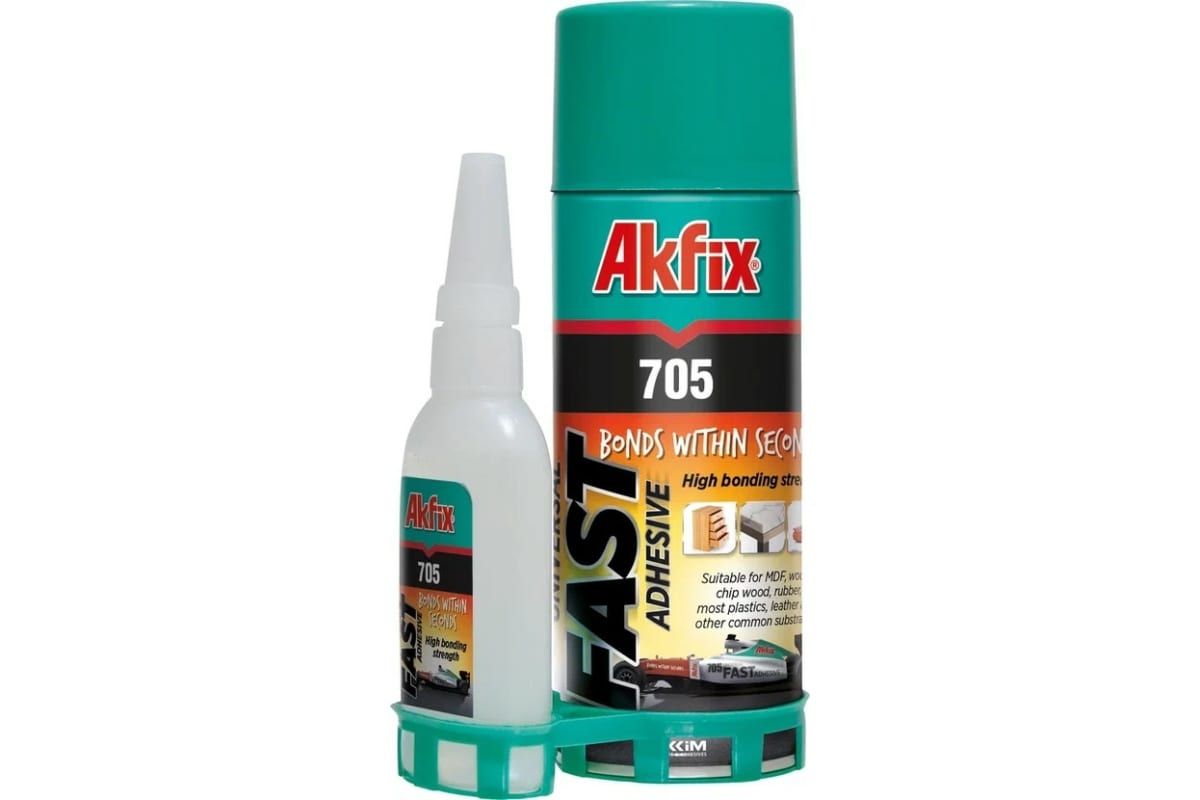 Набор для экспресс склеивания Akfix 705 65 гр+200 мл AN705_65