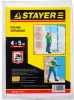 Пленка STAYER "STANDARD" защитная укрывочная, HDPE, 7 мкм, 4 х 12,5 м