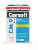 Клей для тонкослойного крепления плитки Ceresit CM 9, 25 кг