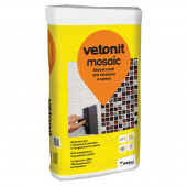 Клей плиточный для мозаики и камня Vetonit Мозаик белый, 25 кг
