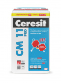 Клей для керамогранита и керамической плитки Сeresit CM 11 Pro, 25 кг