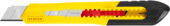 Нож из АБС пластика STAYER QUICK-18, сегмент. лезвия 18 мм