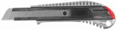 Нож ЗУБР ''Мастер'' металлический, автофиксация 18 мм