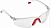 Очки "Зубр. Спектр 3", защитные открытого типа, двухкомпонентные дужки, цвет прозрачный